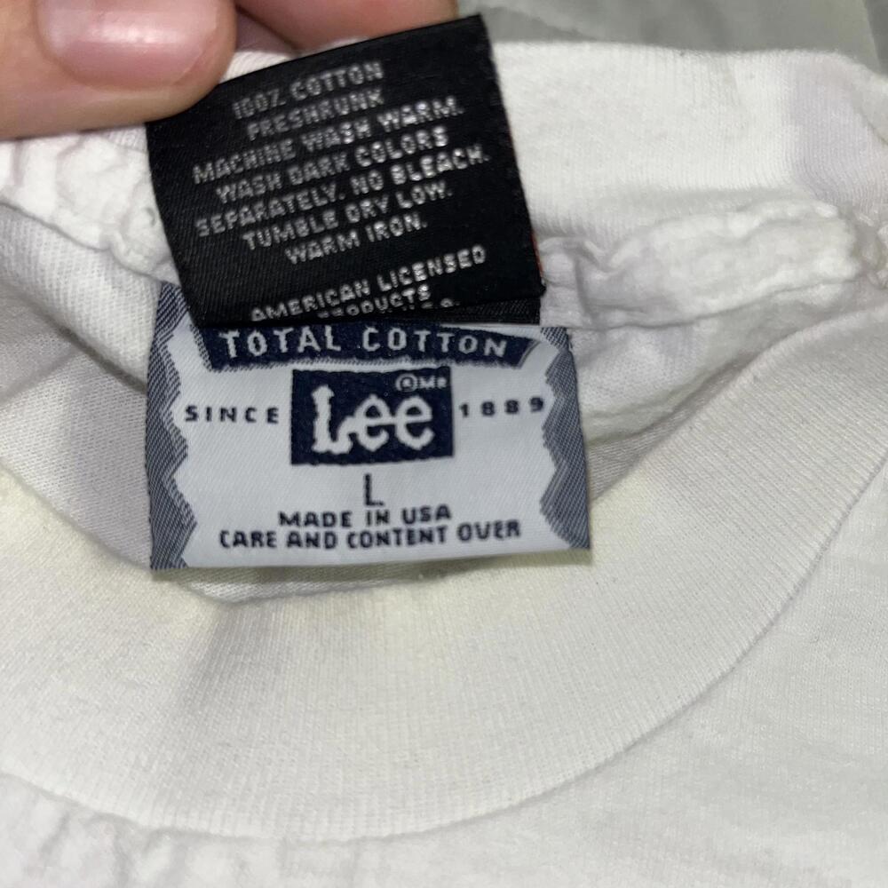 Vintage 1996 Harley Davidson Lee Tag 94 Special Men’s Large White Graphic TShirt - Picture 5 of 8